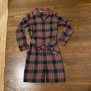 Brooks Brothers Size 6 Plaid Flannel Dress